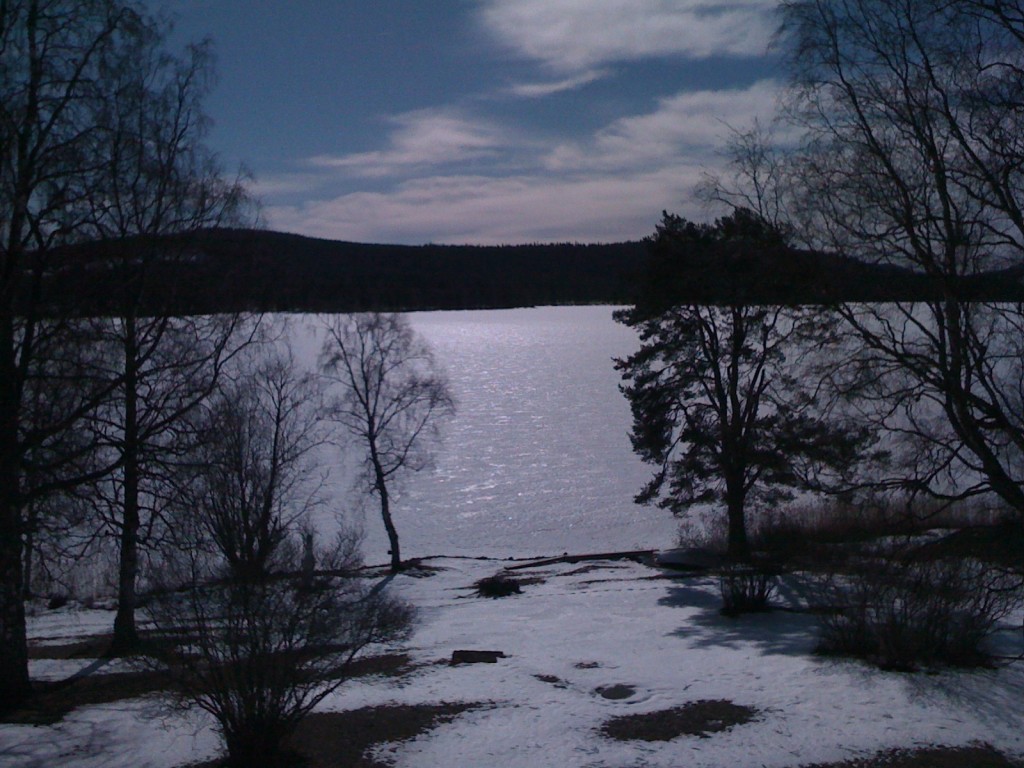 View out of the hotel window