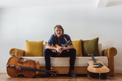 Ray Cooper with instruments